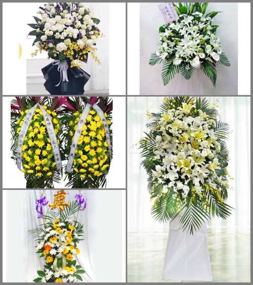 云南昆明晋宁区白事花篮预定